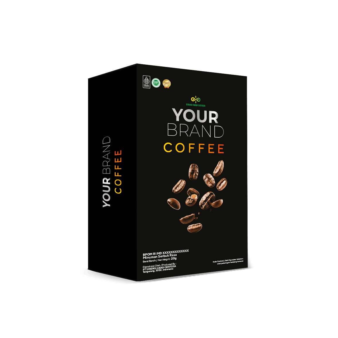 maklon minuman serbuk Coffee Drink Inner Box