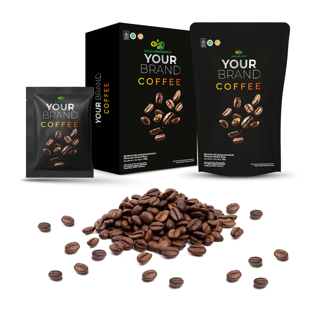 maklon minuman serbuk Coffee Drink Pack 2