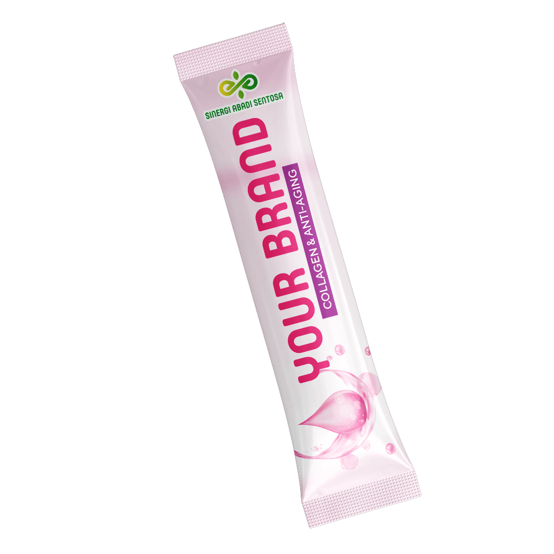 maklon minuman serbuk Collagen & Anti Aging Sachet