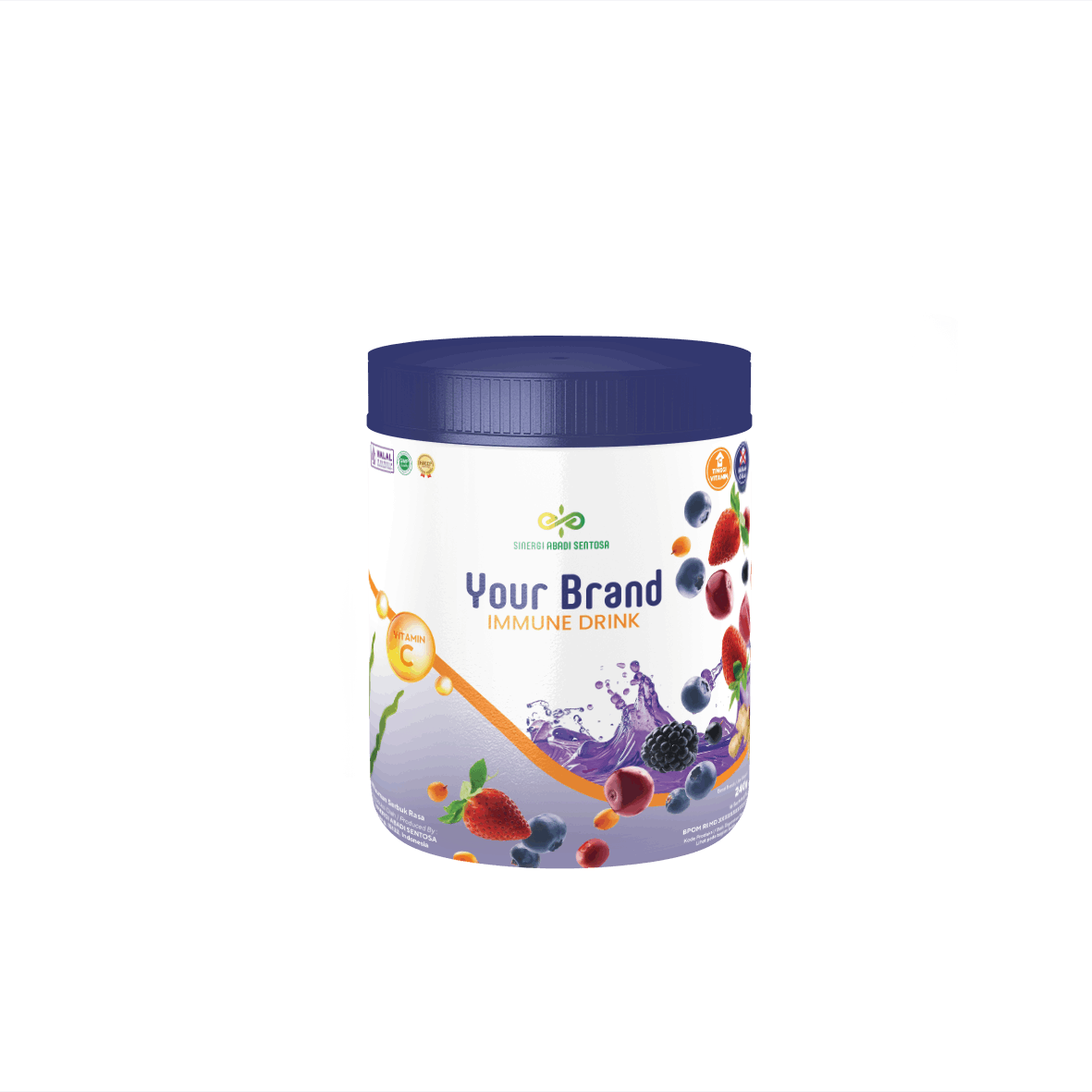 maklon minuman serbuk Immune Drink Jar