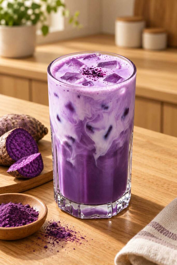 Maklon Minuman Serbuk Ube